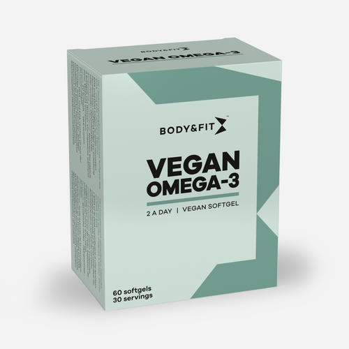 BODY&FIT Vegan Omega-3 -  - 60 stuks (30 Servings)