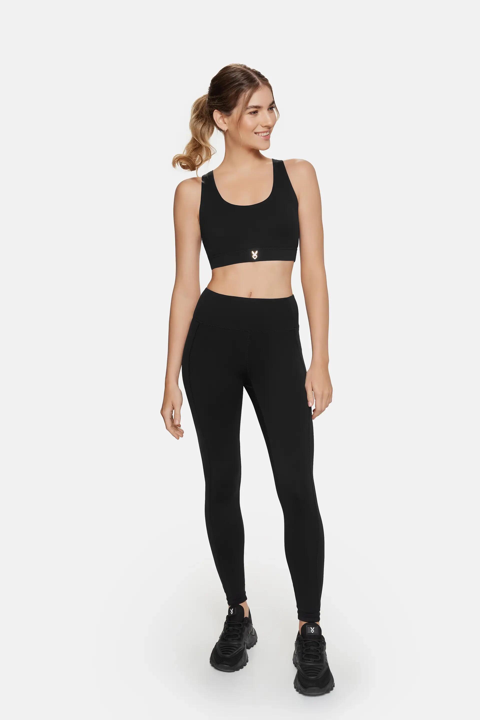 legginsy fitness damskie Eclipse Cardiobunny z wysokim stanem