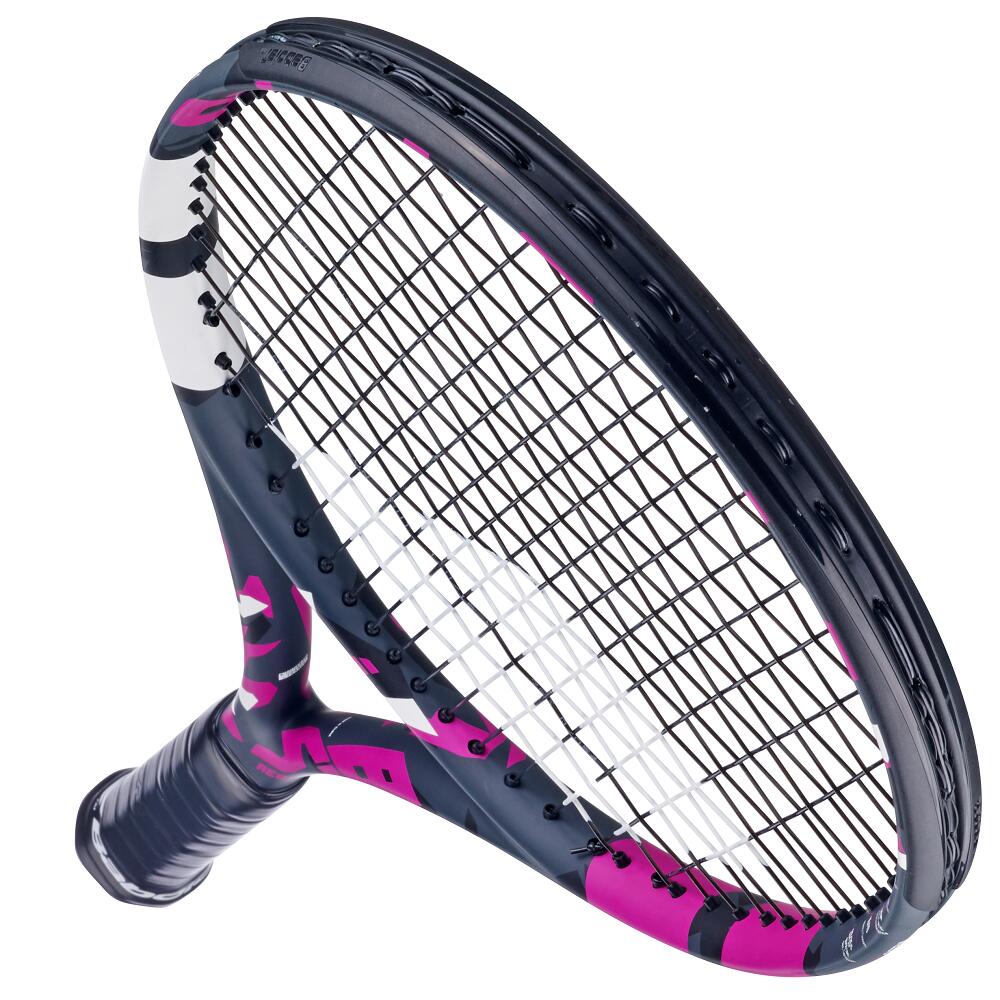 Babolat Boost Aero Pink Tennis Racket - Strung 3/5