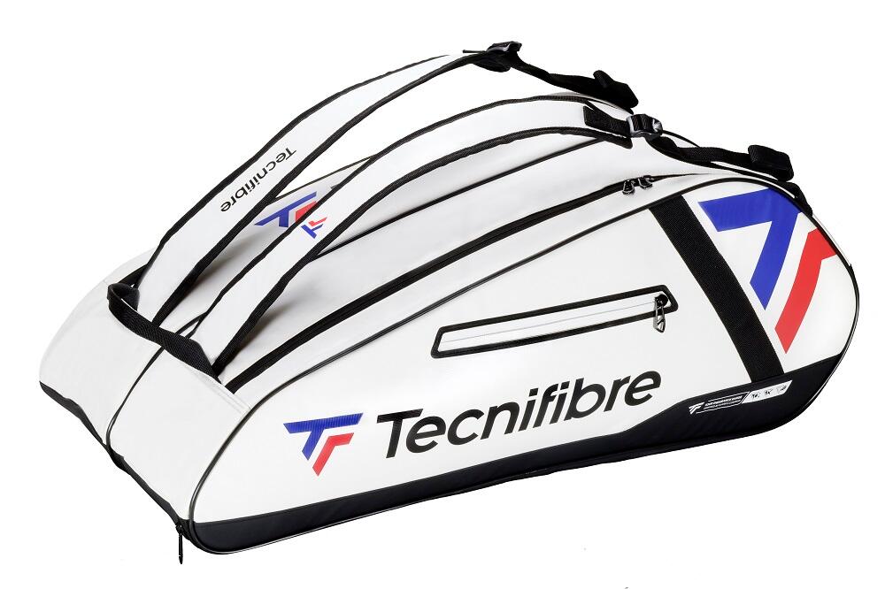 TECNIFIBRE Tecnifibre Tour Endurance 12 Racket Tennis Bag - White/Black