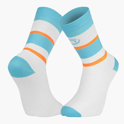 Chaussettes BV Sport Light Haute Ibiza Bleu/Rouge