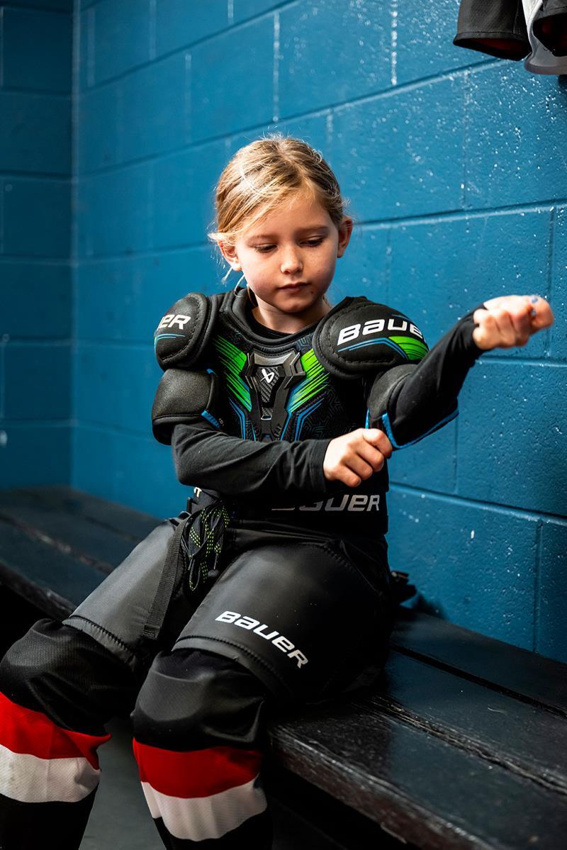 BAUER X HOCKEY SCHOUDERVULLING VOOR KINDEREN 2/7