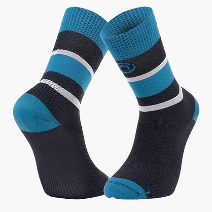 Chaussettes BV Sport Light Run Ibiza Noir/Bleu
