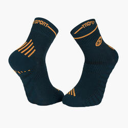 Chaussettes RUN MARATHON vert-orange
