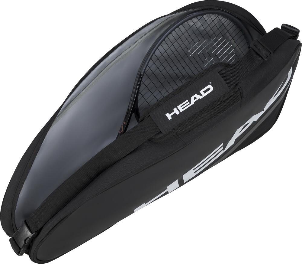 HEAD Tour 3 Tennis Racket Bag - Grey/Teal 2/2