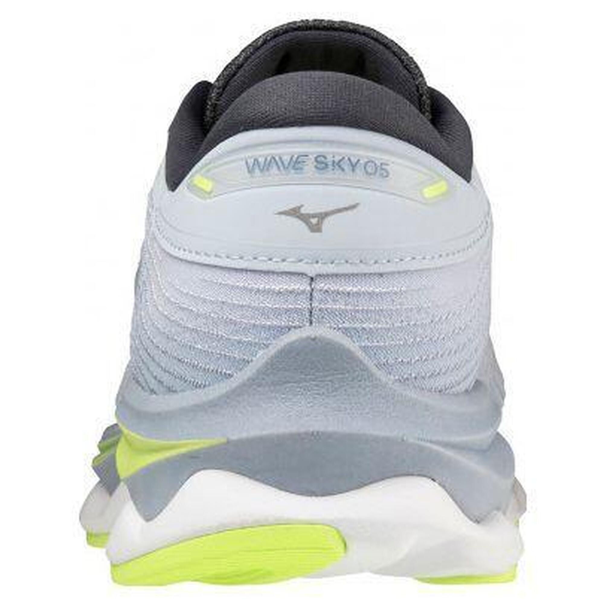 Chaussures Running Femme Wave Sky 5 Gris Jaune