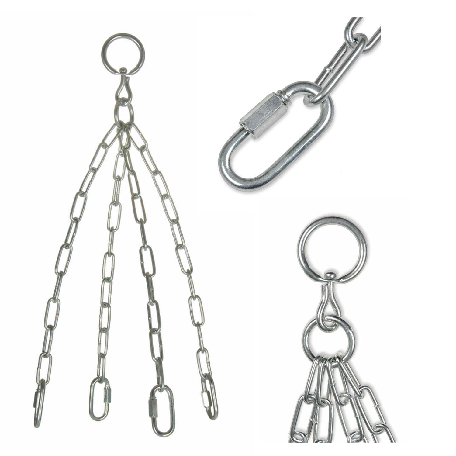 Kette für Trainingssack Drehwirbel + Karabiner DBX Bushido LW1 5/5