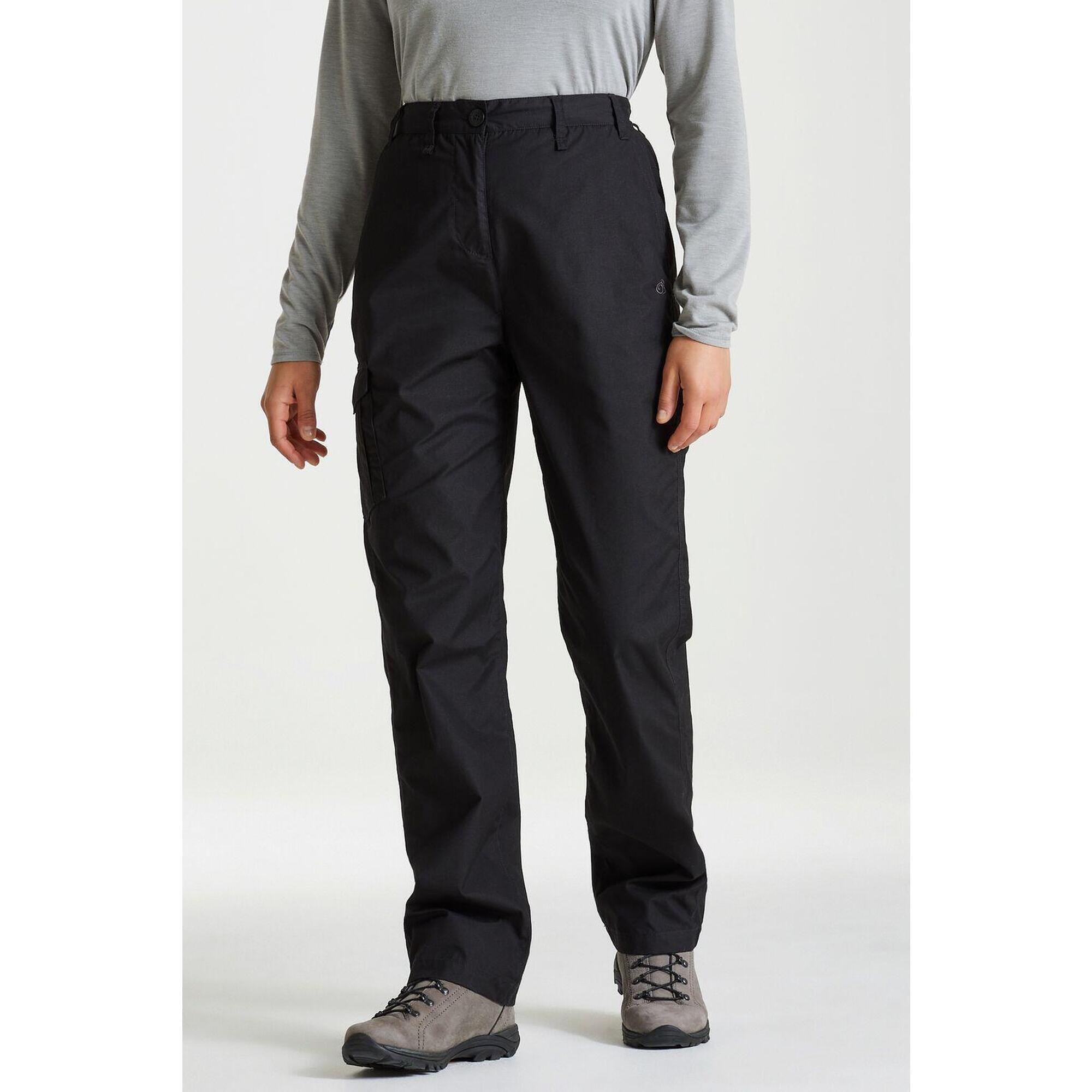 Craghoppers - Pantalon - Kiwi Randonnée Femme - Pantalons - Noir - Decathlon