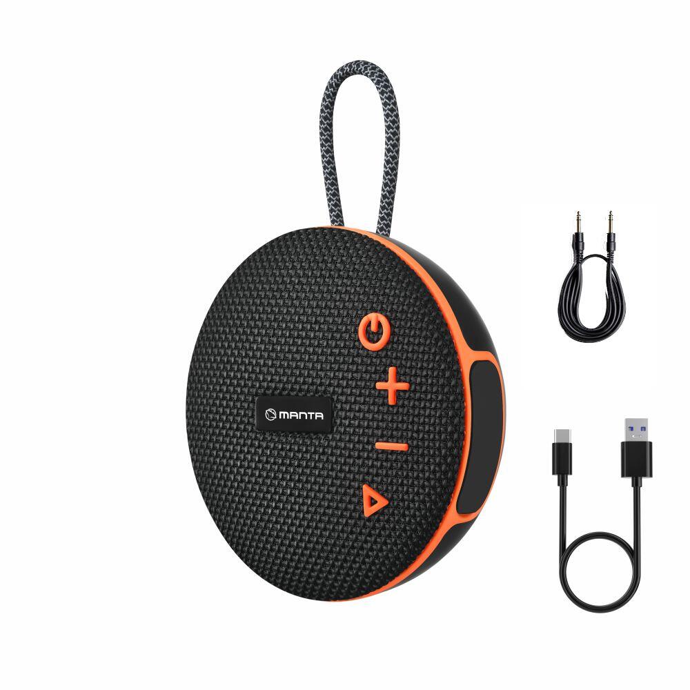 Głośnik przenośny bezprzewodowy bluetooth Manta SPK02GO 15h 30W 4/6