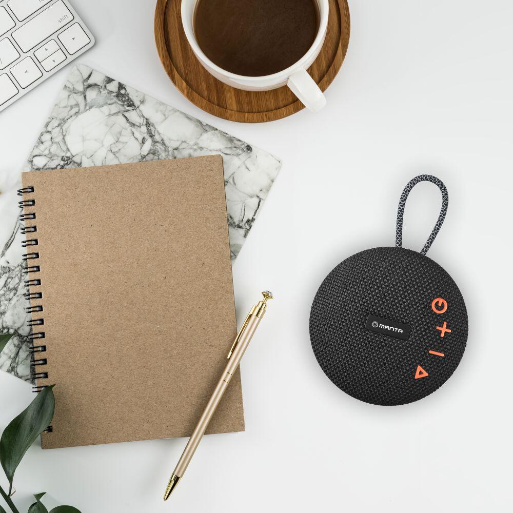 Głośnik przenośny bezprzewodowy bluetooth Manta SPK02GO 15h 30W 3/6