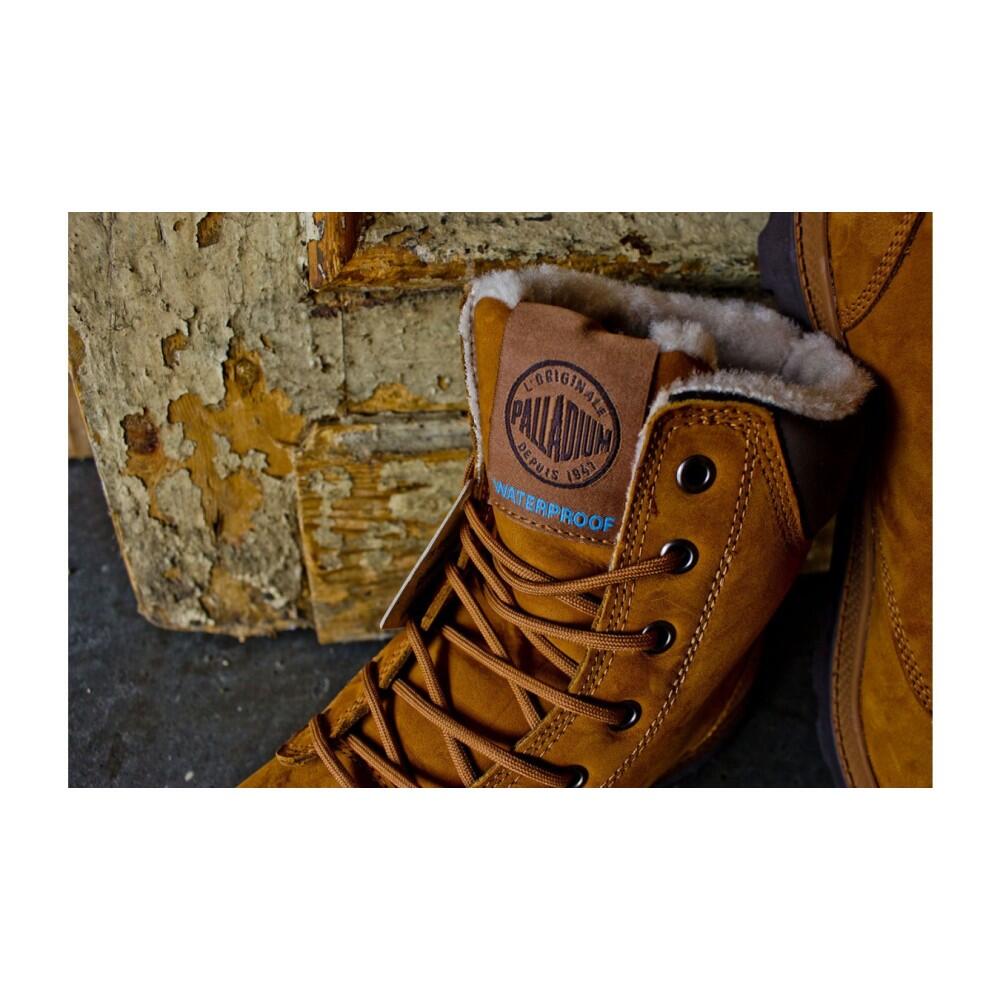 PALLADIUM chaussure M / W PAMPA SPORT CUFF WPS - MAHOGANY/CHOCOL 5/7
