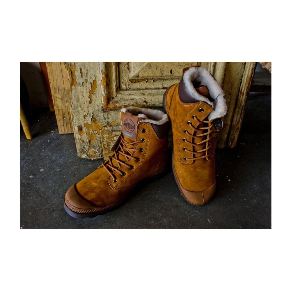 PALLADIUM chaussure M / W PAMPA SPORT CUFF WPS - MAHOGANY/CHOCOL 4/7