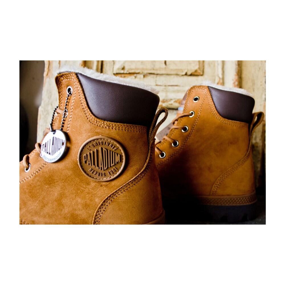 PALLADIUM chaussure M / W PAMPA SPORT CUFF WPS - MAHOGANY/CHOCOL 6/7
