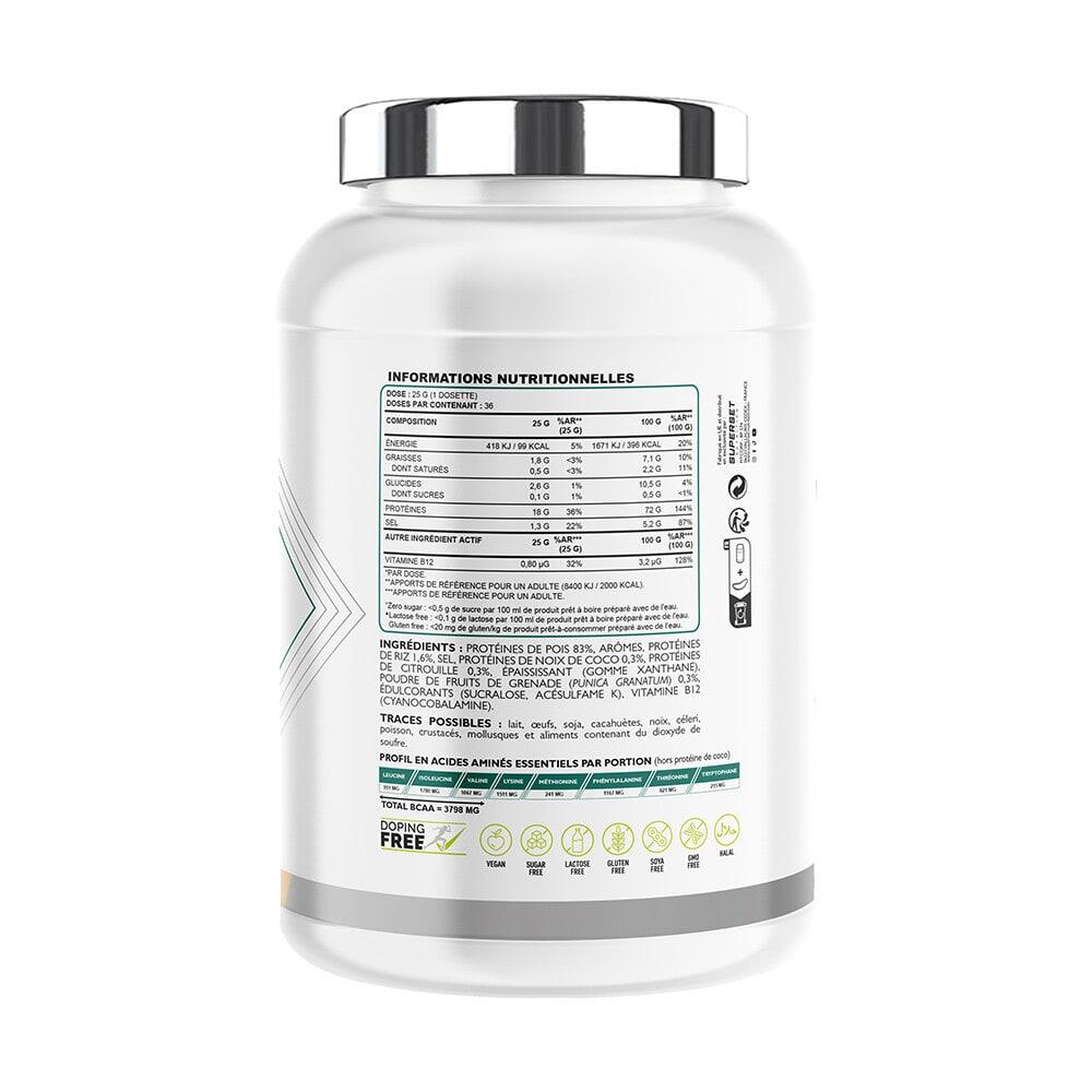 Proteine Vegetali - 100% Vegan Protein (900g) - Cioccolato E Nocciola 7/7