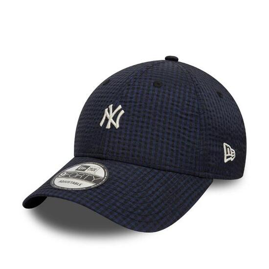 New Era 9FORTY Cap New York Yankees Seersucker navy