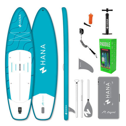 PACK stand up paddle gonflable HANA LEGEND Turquoise 10'2