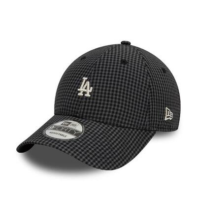 New Era 9FORTY Cap LA Dodgers Seersucker schwarz