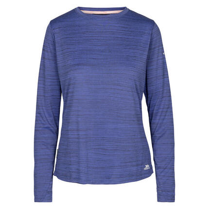 Haut Manches Longues Sport NETTIL Femme (Bleu Violet Chiné)