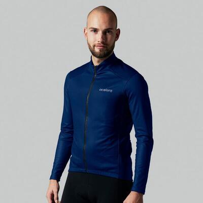 Giacca da ciclismo Thermo Fleece Antivento e idrorepellente Abbigliamento da