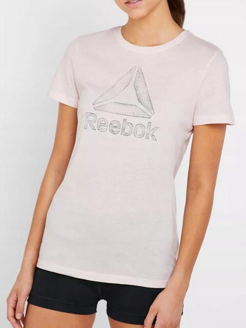 KOSZULKA damska REEBOK bawełniana EC2029 różowa XS 4/7