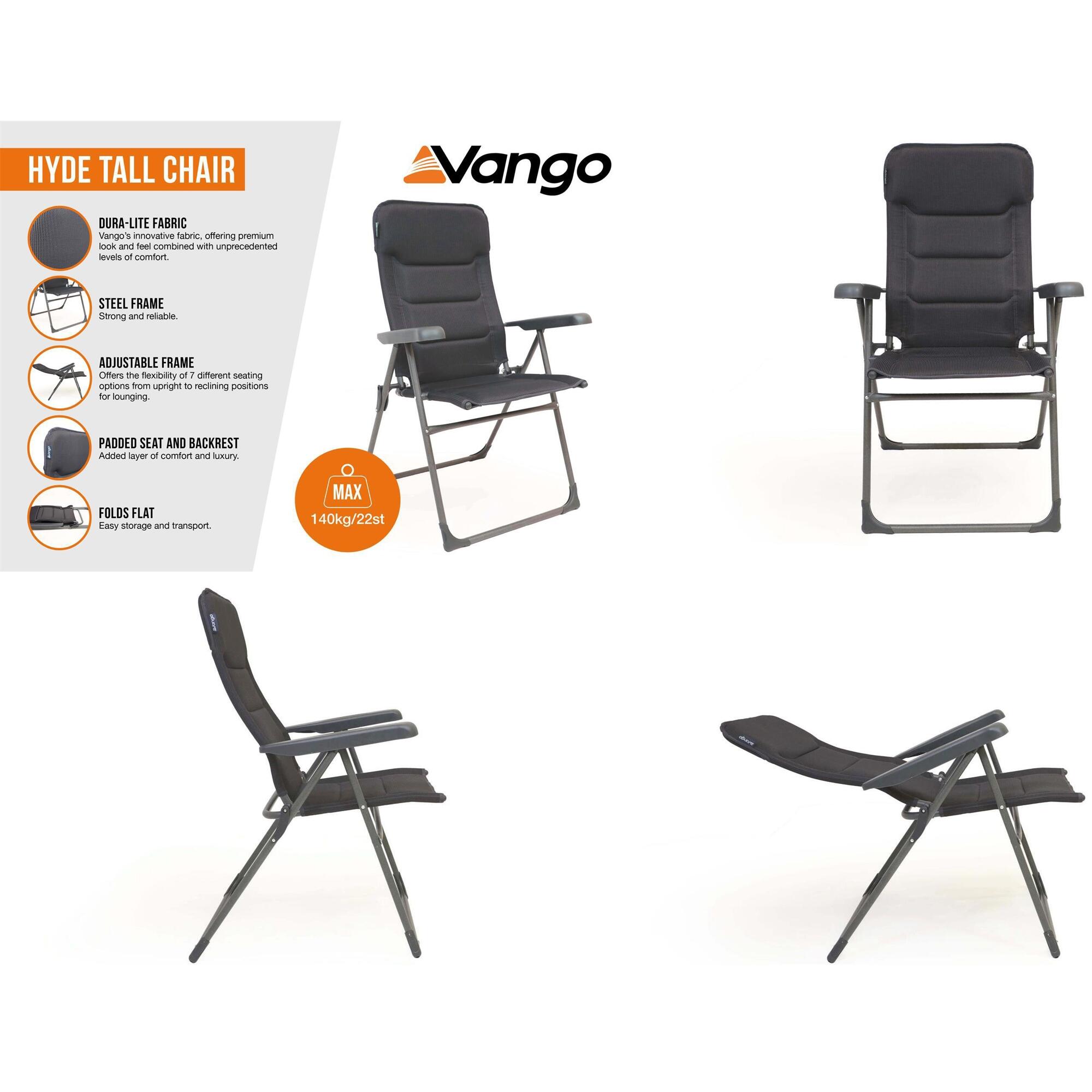 Krzesło turystyczne Hyde Tall Chair