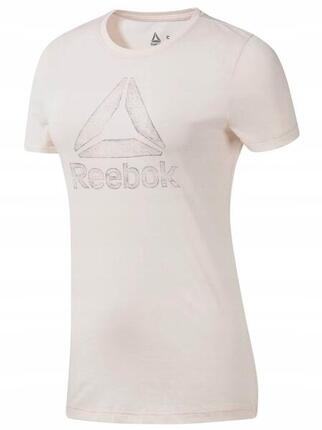 KOSZULKA damska REEBOK bawełniana EC2029 różowa XS