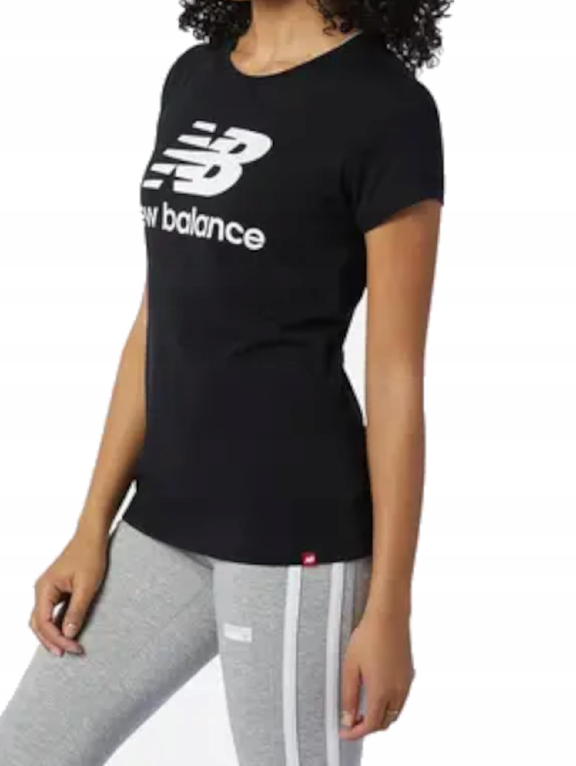 KOSZULKA T-shirt damska NEW BALANCE bawełna 4/7