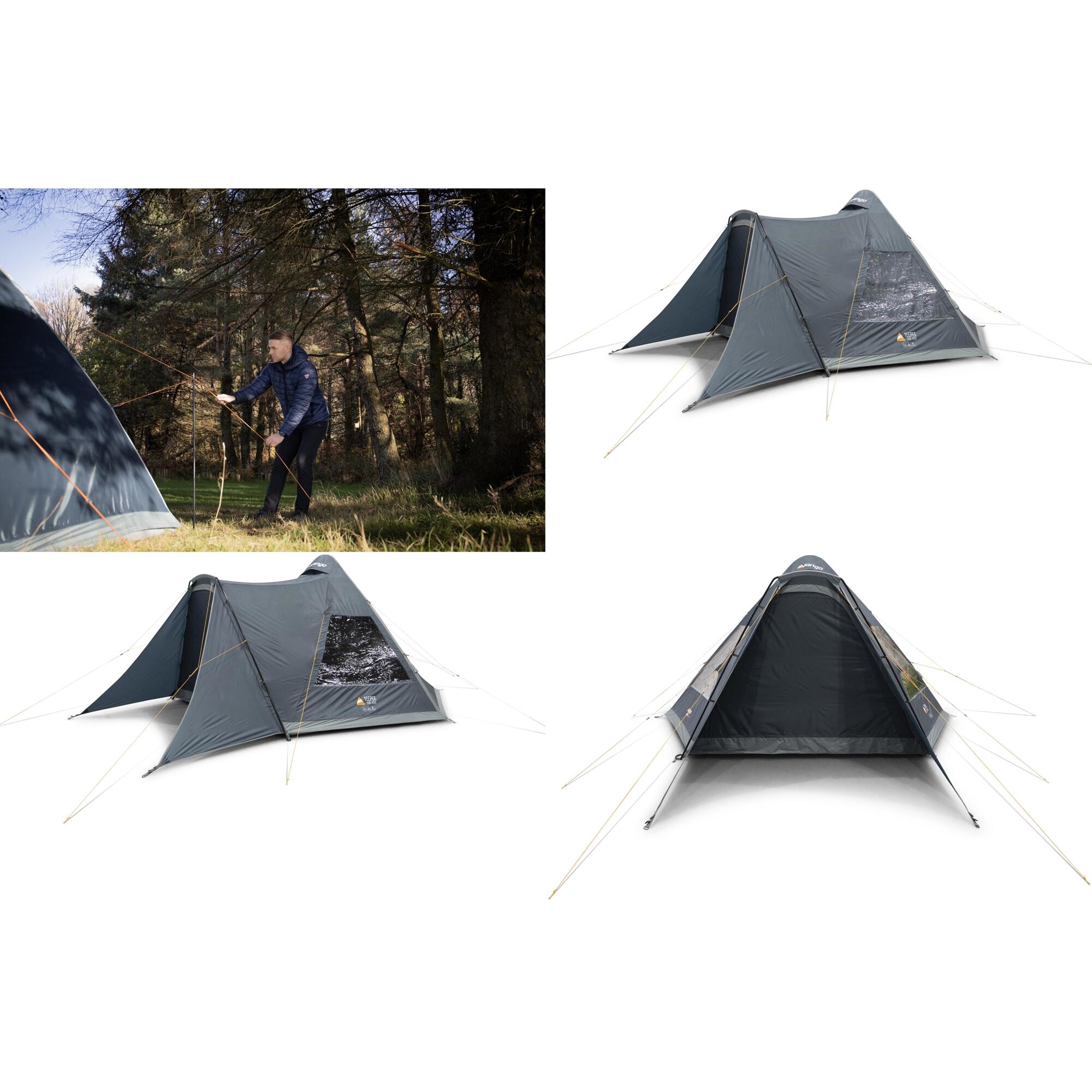 Vango High-Quality Air 400 Teepee Tent 4/7
