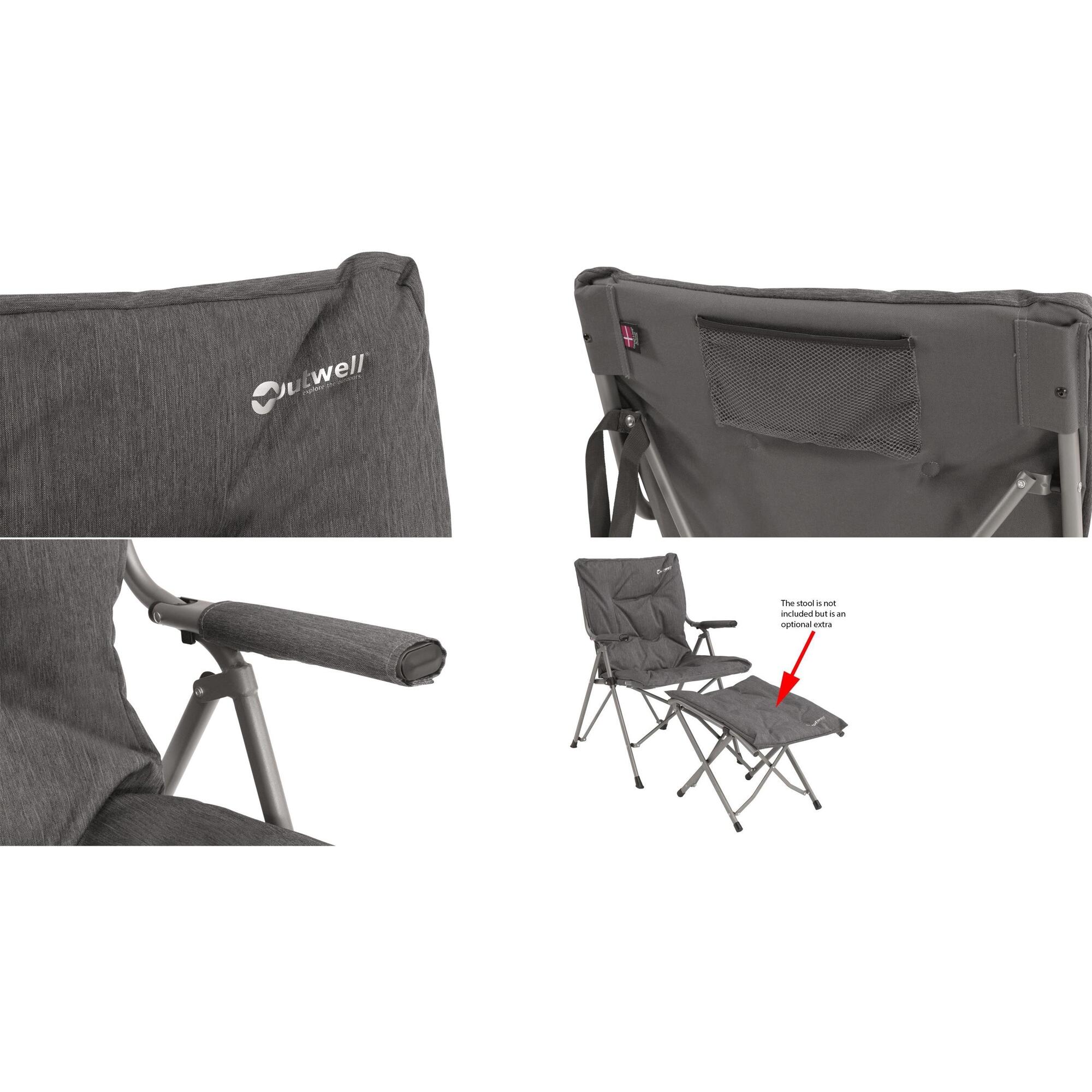 Outwell Alder Lake Folding Camping Chair 2/6