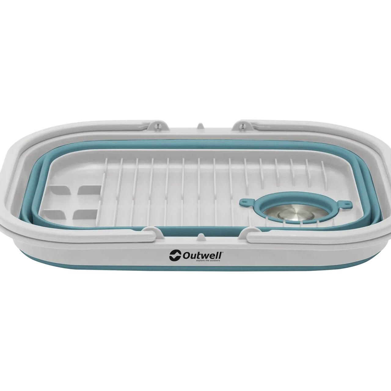 Lavoir pliable avec couvercle Outwell Bleu 2/4