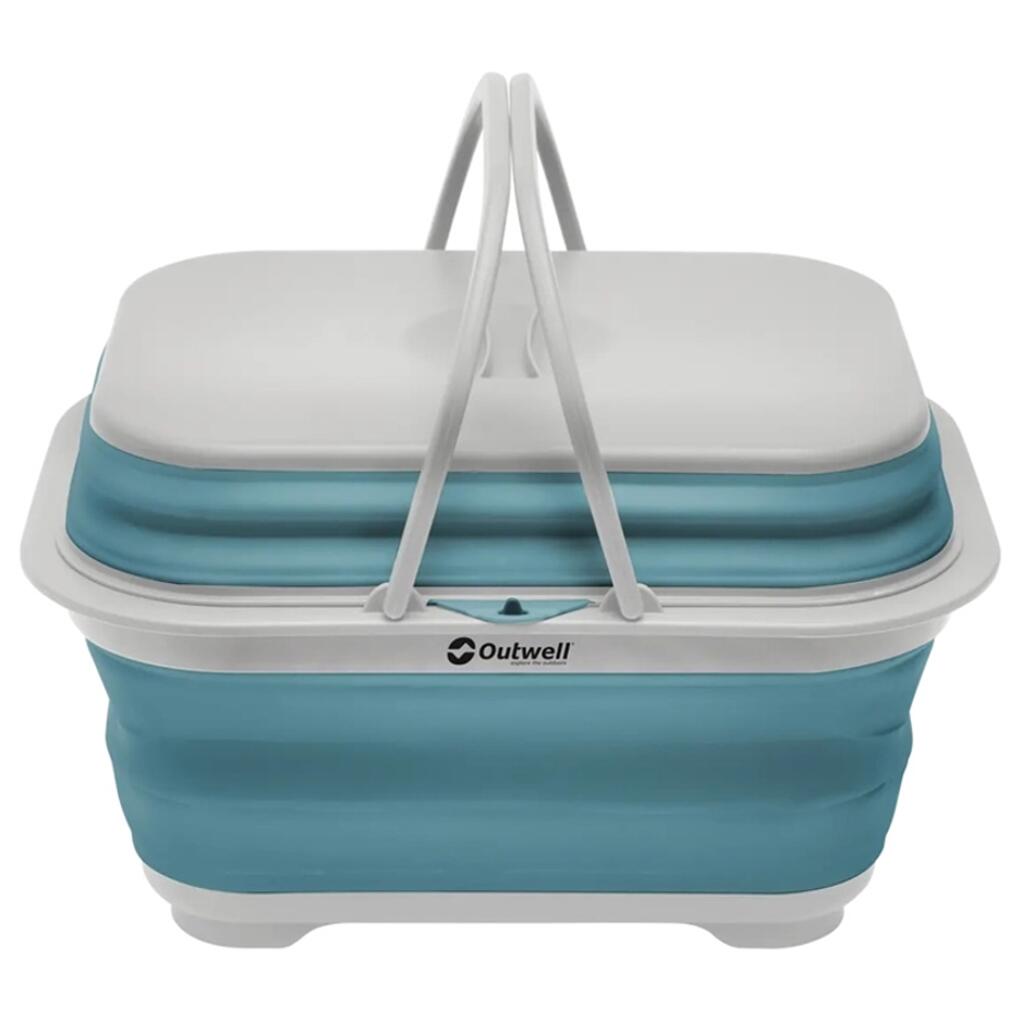 Outwell - Lavoir Pliable Avec Couvercle Outwell Bleu - Bol - Bleu - Decathlon