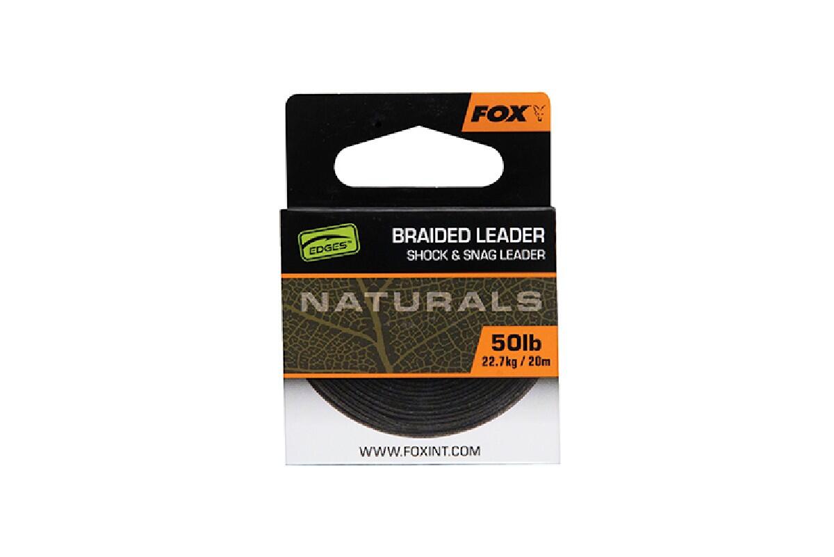 Set of 3 braided leaders Fox Naturals Leader 1/7