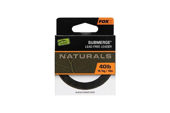 Trecce Fox Naturals Submerge Leader 10 m/40lb/181 kg