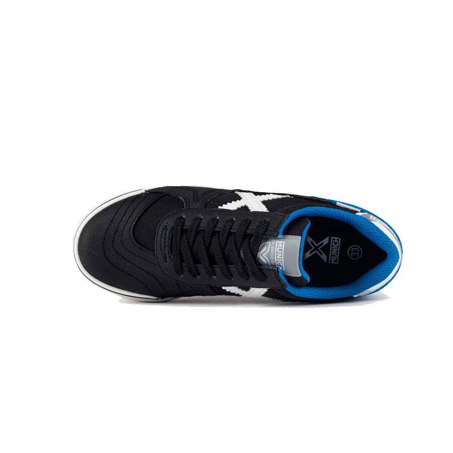 Zapatillas Futbol Sala Niño Munich G-3 Negro 4/5