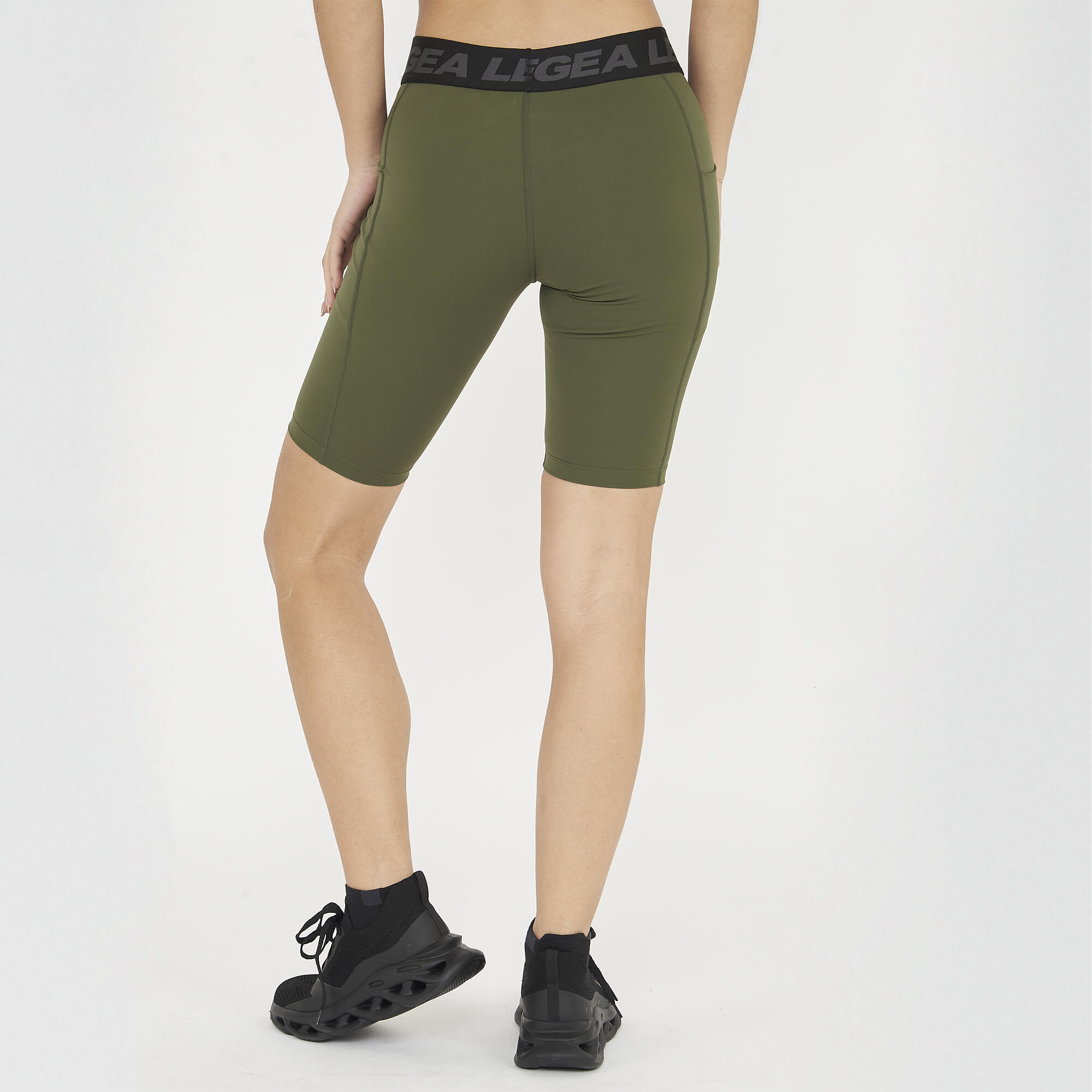Damskie Szorty Fitness Teti Zielone