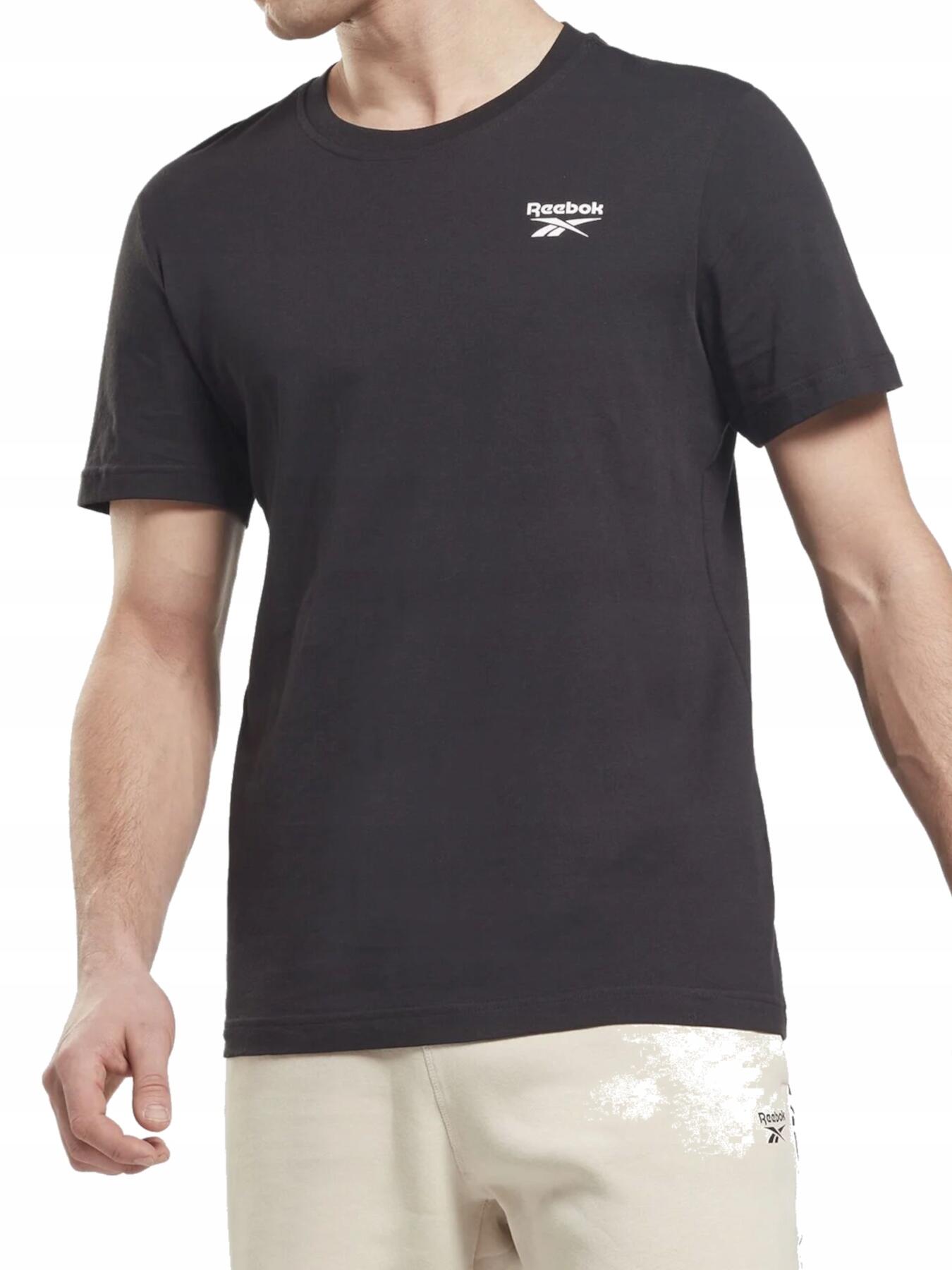 KOSZULKA męska REEBOK t-shirt HG4441 czarna S 3/5