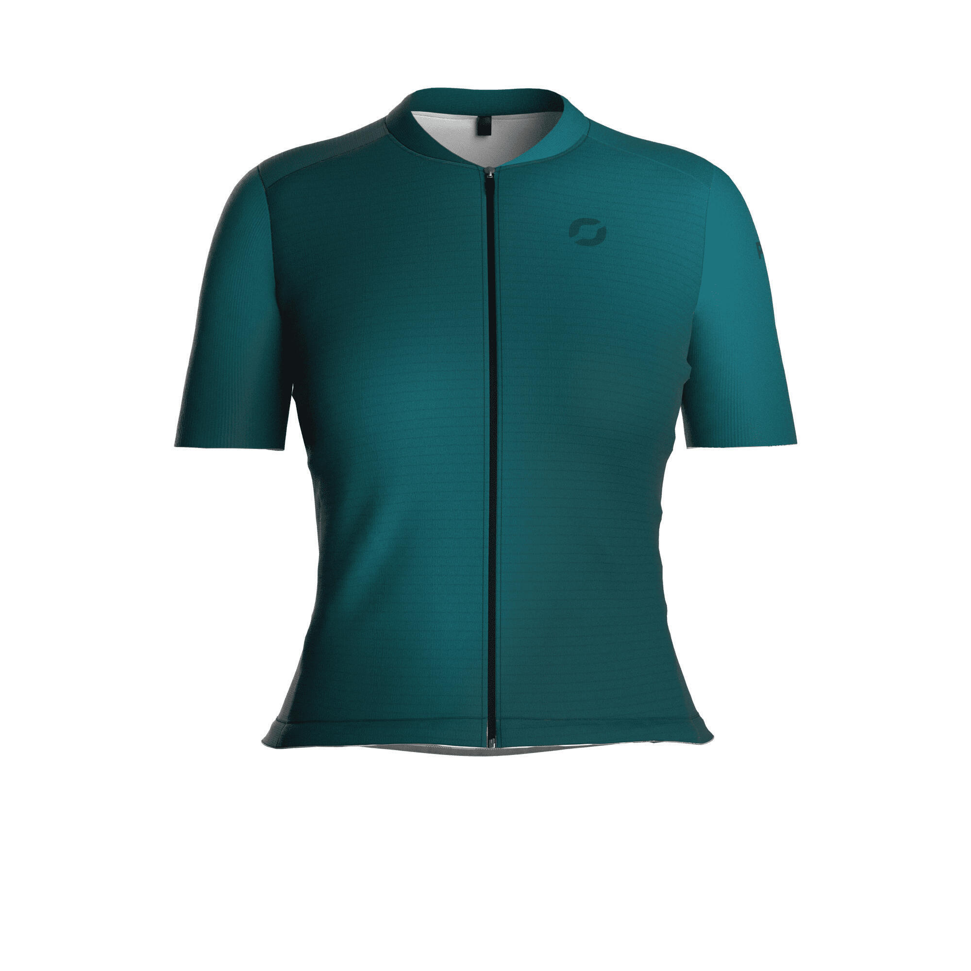 Poli - Maillot De Cyclisme Femme - Halo - Maillot Manches Courtes - Bleu - 36 Xs - Decathlon