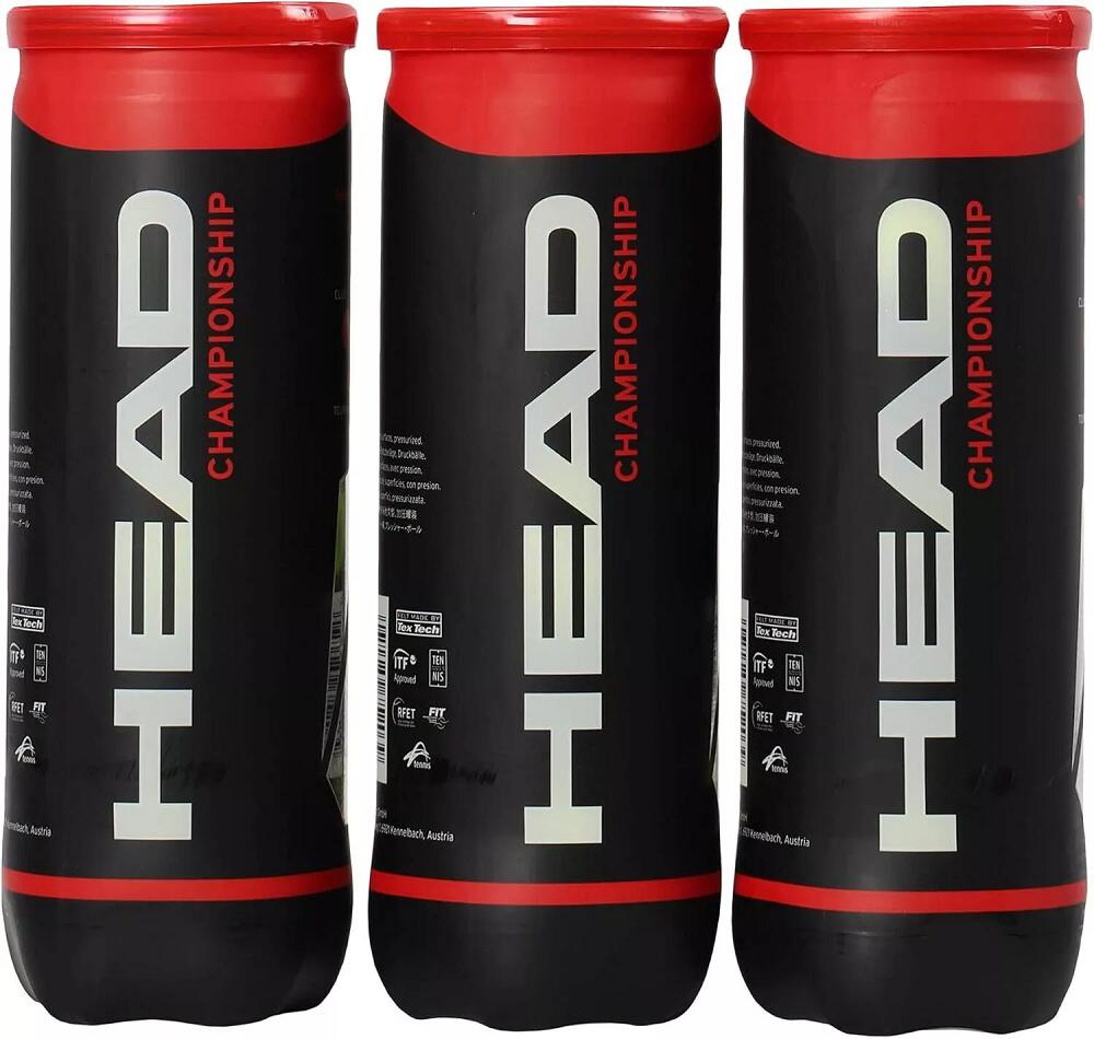 HEAD Championship Tennis Balls - Special Offer - 9 Balls 1/1