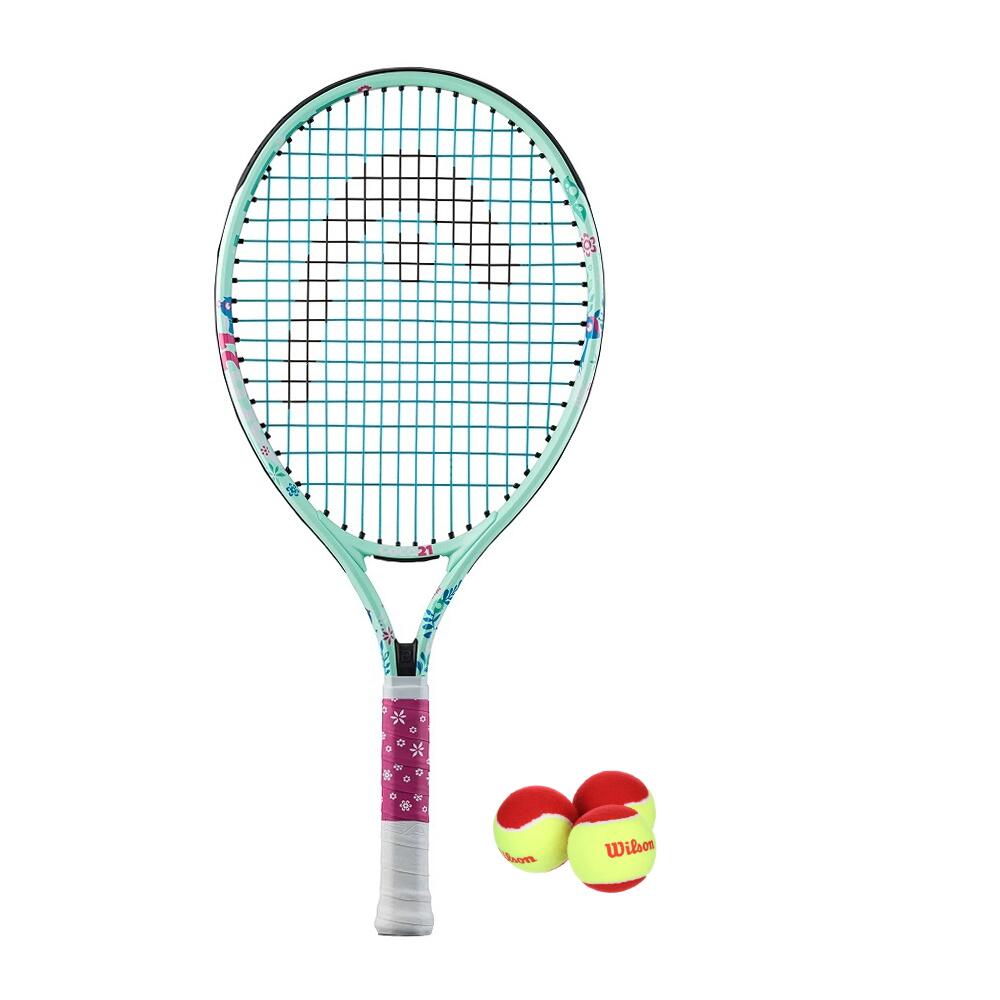 HEAD HEAD Coco Junior 21" Tennis Racket, Cover & Starter Balls