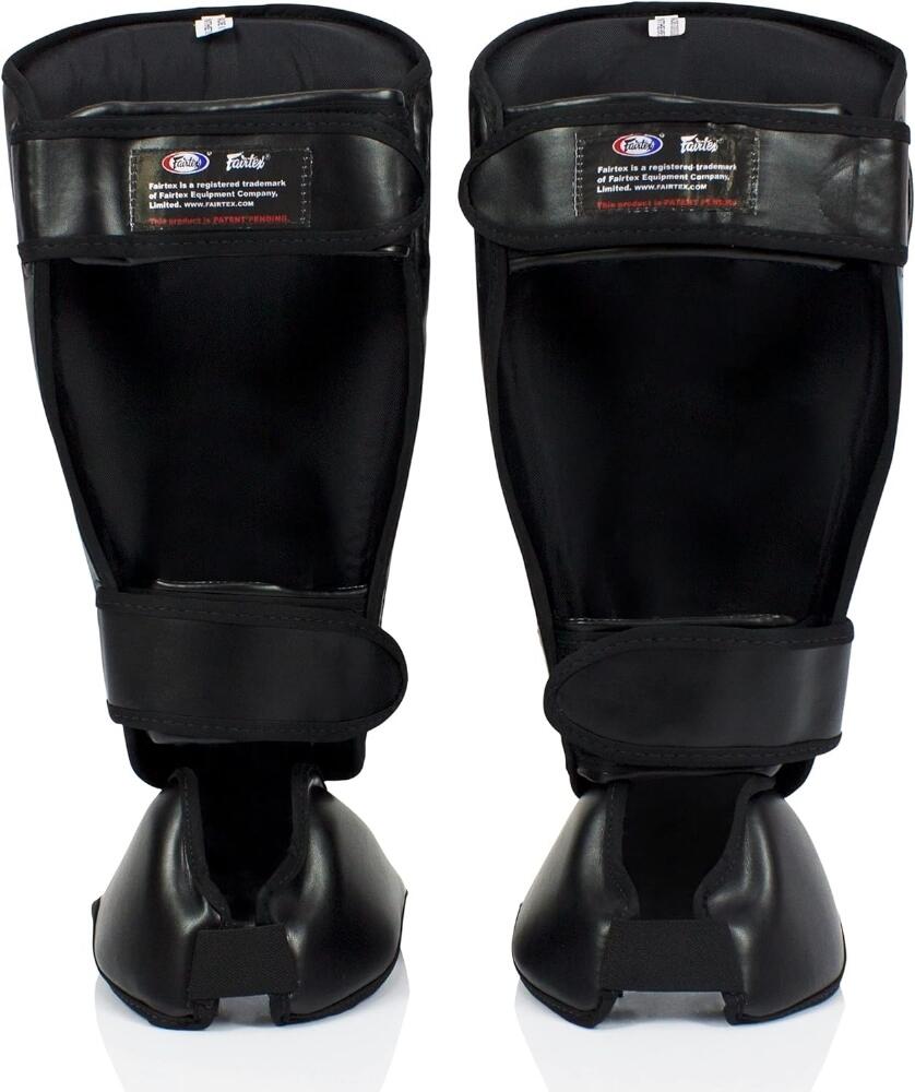 Protège-tibias Fairtex SP7 Pieds détachables Noir M 2/7
