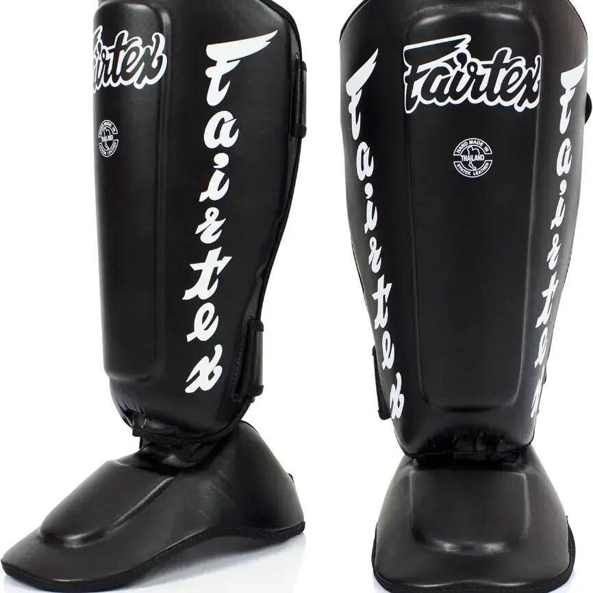 Shin Guards Fairtex SP7 Detachable Foot Black XL