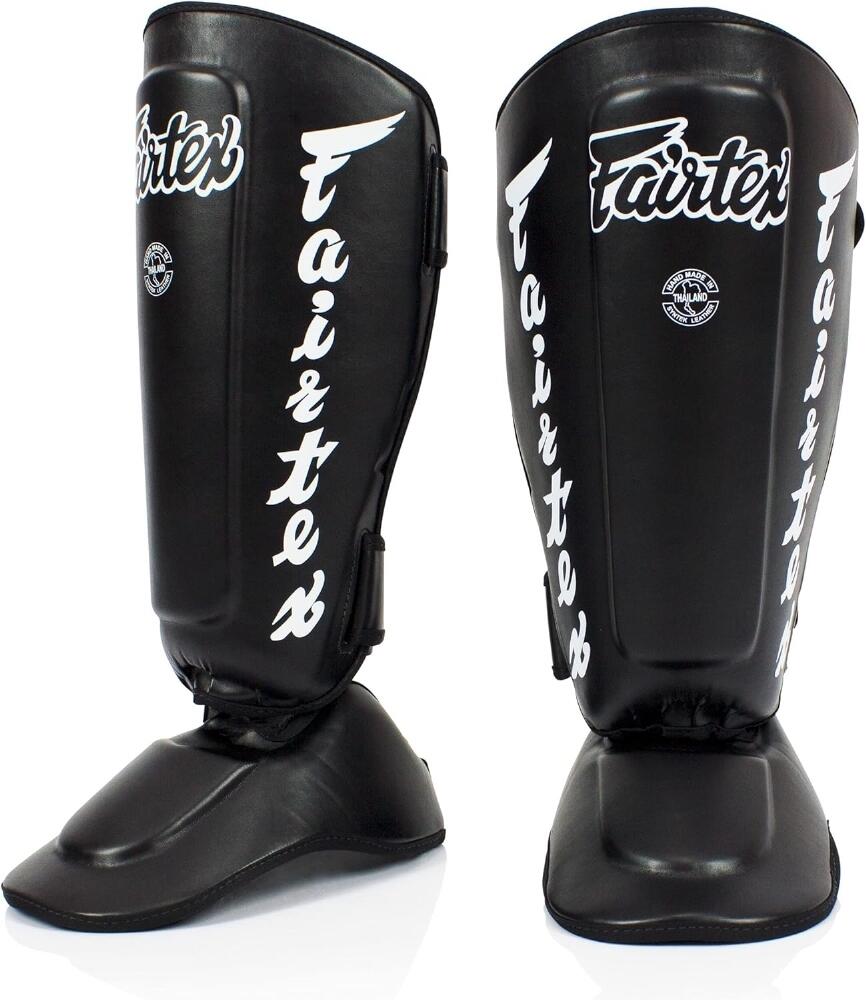 Protège-tibias Fairtex SP7 Pieds détachables Noir M 1/7