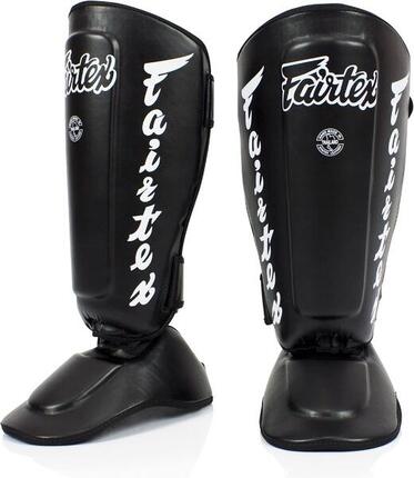 Protège-tibias Fairtex SP7 Pieds détachables Noir M
