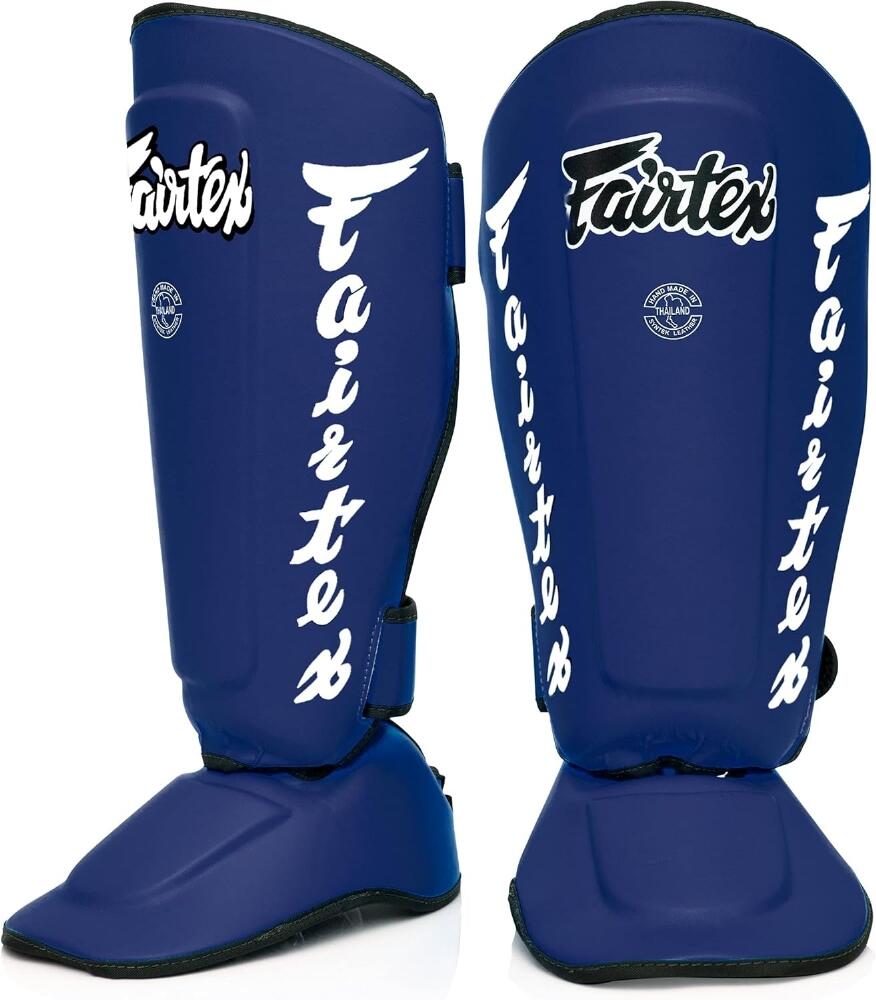 Protège-tibias Fairtex SP7 Pieds détachables Bleu L 1/6