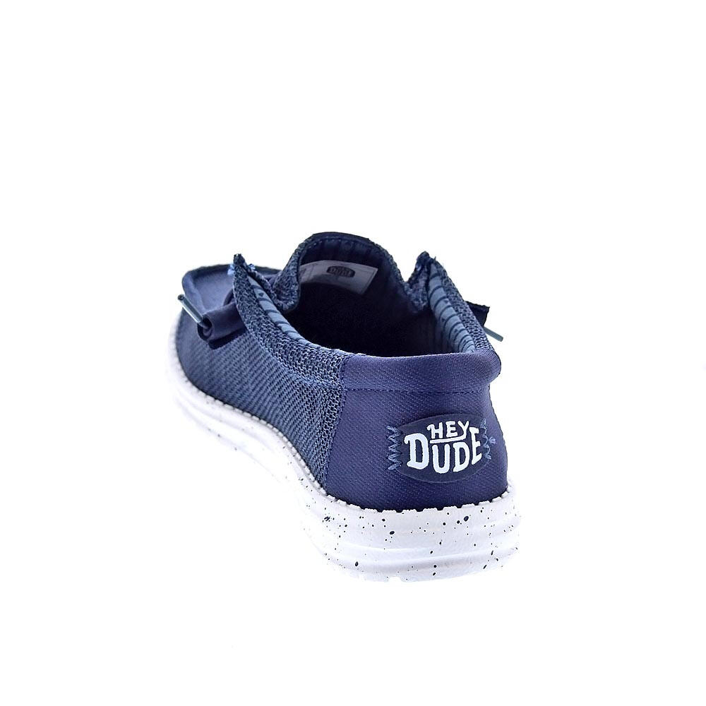 Mocasines HEY DUDE  Wally Stretch Azul  Hombre 3/6