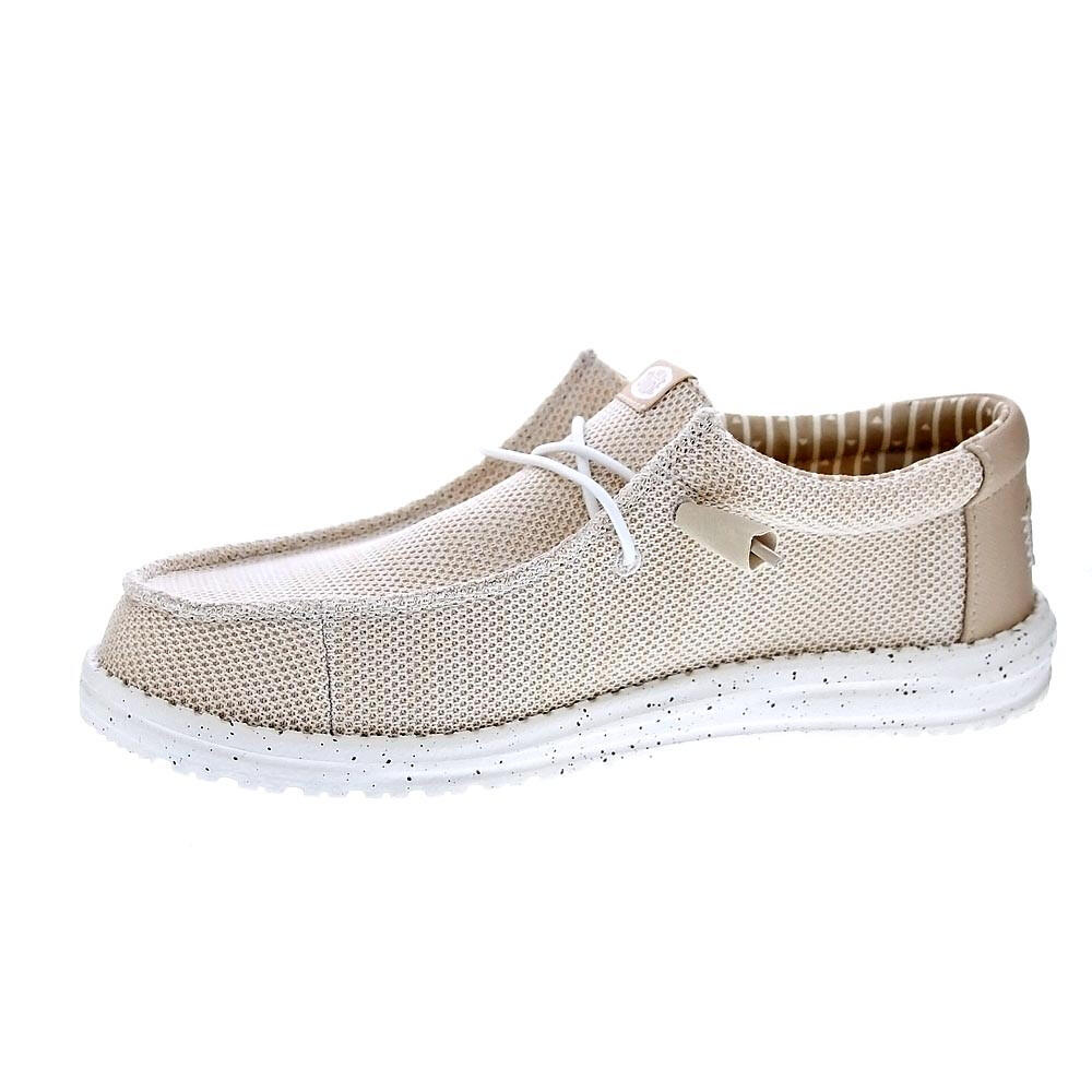 Mocasines HEY DUDE  Wally Stretch Beige  Hombre 2/6