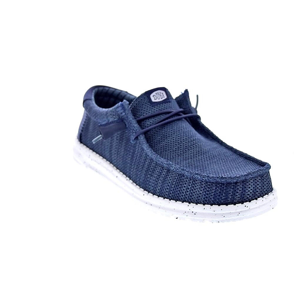 Mocasines HEY DUDE  Wally Stretch Azul  Hombre 4/6