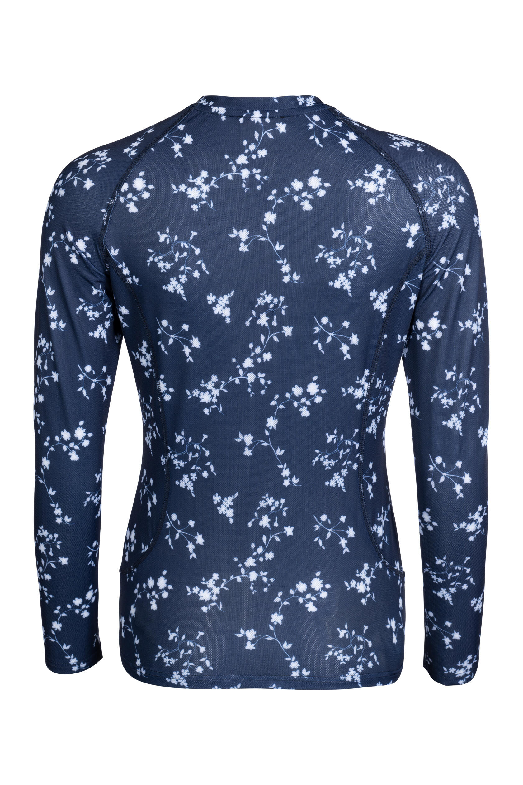 T-shirt equitazione a maniche lunghe da donna HKM Bloomsbury Fleurs 6/6