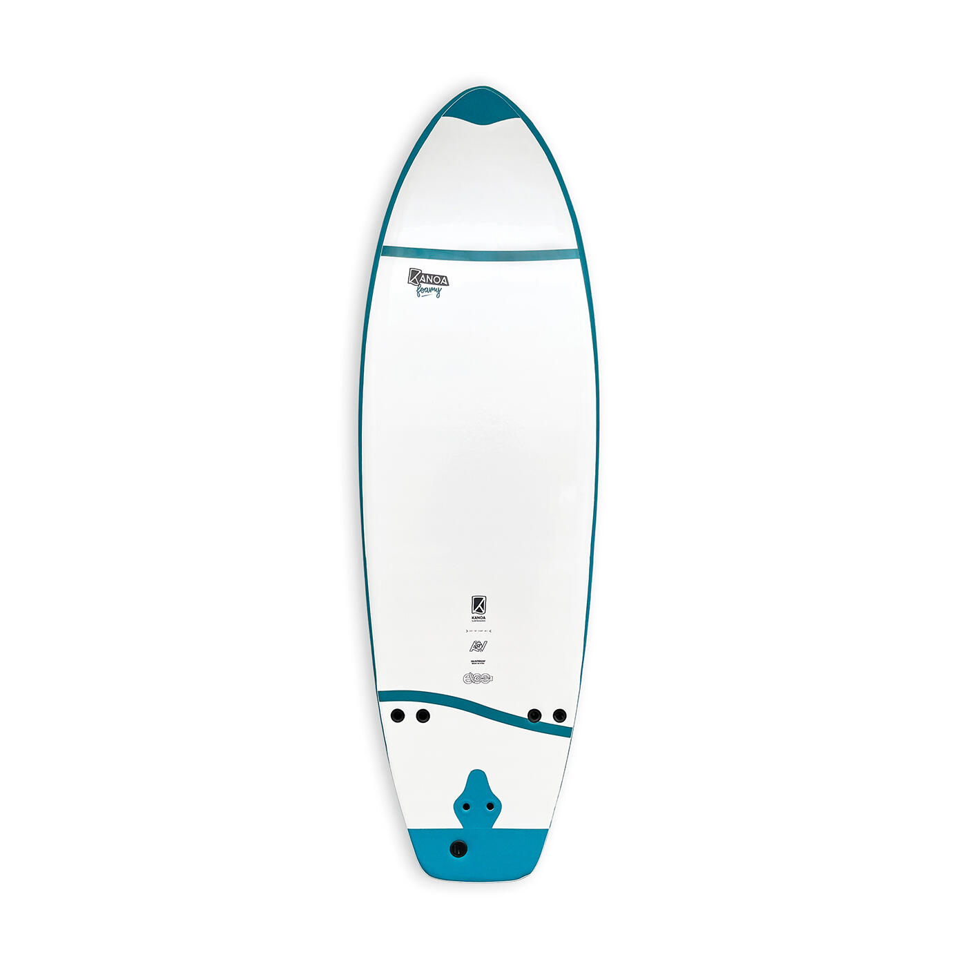 Foamy FLOW 5'5 EVA softtop rivierboard om te beginnen met speedsurfen 3/7
