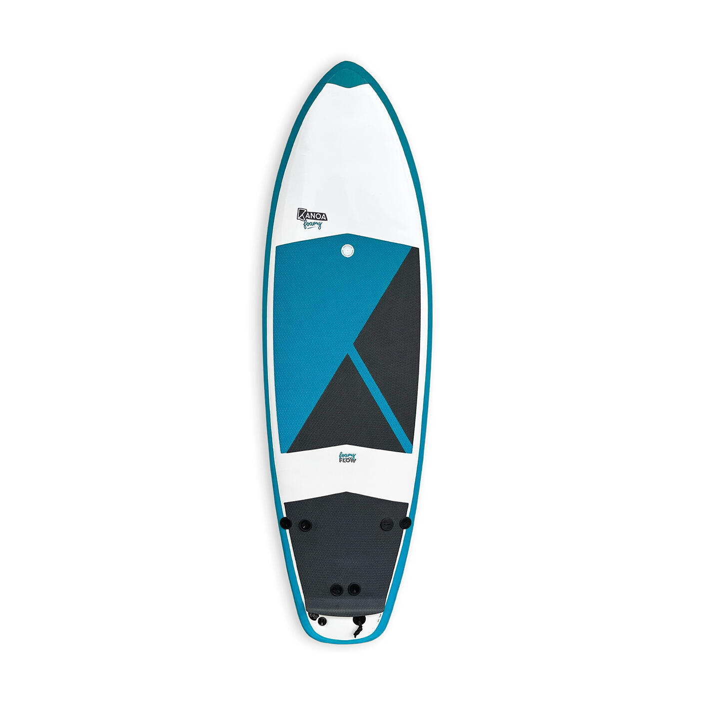 Foamy FLOW 5'5 EVA softtop rivierboard om te beginnen met speedsurfen 2/7